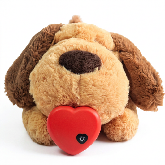 Heartbeat Calming Toy for Dogs – Anxiety & Sleep Aid